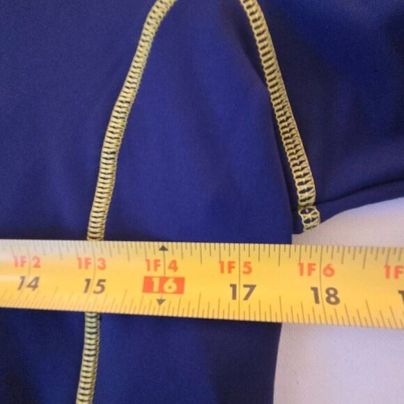 Peter Millar Womens Half Zip Wicking UPF50 Pullover Performance Shirt Navy Large - Picture 6 of 11